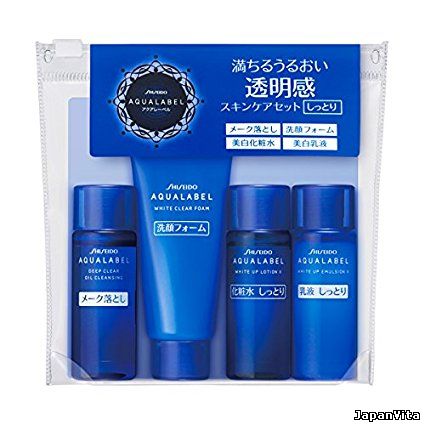 SHISEIDO AquaLabel Whitening Mini Facial Kit