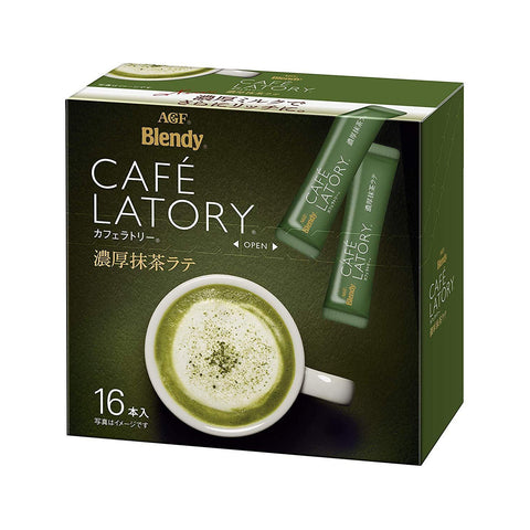 BLENDY Coffee latte with green tea flavor