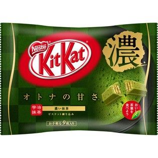 KITKAT Matcha green tea flavor, 145 g