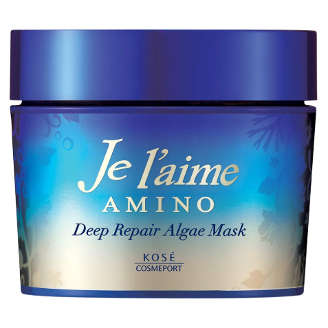 KOSE Cosmeport Je l`Aime AMINO Deep Repair Algae Mask Восстанавливающая маска для волос, 200г