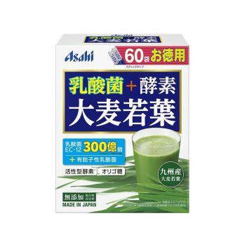 ASAHI Aojiru with lactic acid bacteria EC-12, 60 pcs