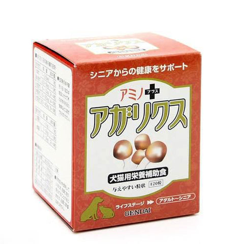GENDAI Amino Plus Agaricus for older dogs and cats with low immunity, weak