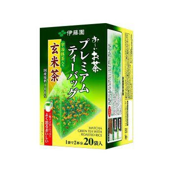 ITOEN Green genmaicha with fried rice, 20 pack