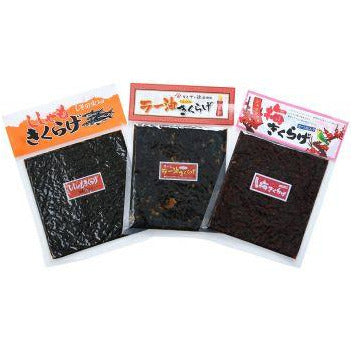 MARUTORA Кикураге трех вкусов, 190г (набор)