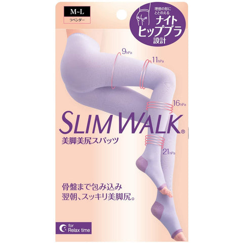 SLIM WALK Ночные колготки, цвет лаванды